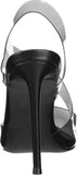 Steve Madden Women's Vienne Heeled Sandal VIEN02S1 Black 8M