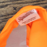Signatures Mens Hunting Snapback Baseball Hat Cap BRIGHT ORANGE OS