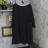 24seven Comfort Apparel Women's Plus Size Perfect Fit and Flare Dress P0206022