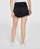 Dkny Jeans Women's Cotton Frayed-Hem Denim Shorts E3EWX825