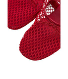 Madden Girl Womens Bonita Ballet Flat Mary Jane BONI01J1 Red Mesh 9M