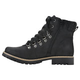 Cliffs By White Mountain Winter Hiking Boots Lace Up Bootie Black / Fabric 8.5M