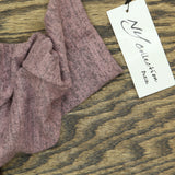 Ny Collection Womens Petite Space Dyed Studded Top PHAU0101 Mauve Pink PM