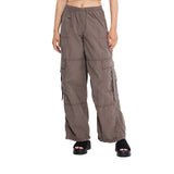 Wild Fable Womens Mid-Rise Wide Leg Cargo Pants 90845392 Pewter Gray XS