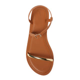 Universal Thread Womens Mildred Ornament Ankle Strap Sandals 93321878 Brown 6M