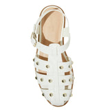 Universal Thread Winnie Studded Fisherman Sandals 92562772 White / Gold 7.5M