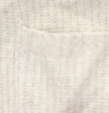 Ava & Viv Zip Raglan Sleeve Shaker Knit Cardigan Sweater Oatmeal Off White 1X