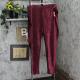 Laura Scott Womens Plus Size Corduroy Knit Leggings S21058U-2