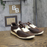 Universal Thread Skyler Jogger Sneakers Double Lace Low Top Brown Multi 6M
