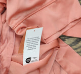 State Of Day State of Day Womens Belted Shawl-Collar Robe Sea Coral Pink M