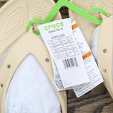 Crocs Unisex Classic Thong Flip Flops 2.0 Shitake Brown 8 Women / 6 Men