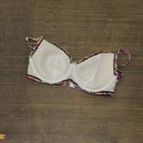 Midnight Grace Womens Underwire Softcup Bikini Swim Top Multicolor 32D