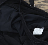 Swim Solutions Control Flyaway Plus Size Lace Swimdress One Piece Black 18W