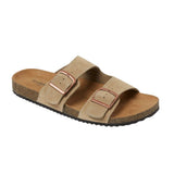 Goodfellow & Co Mens Saul Suede Two Band Sandals 94809732 Taupe Brown 7