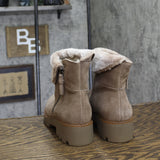 Baretraps Wyoming Suede Ankle Winter Hiking Boots BT28506 Taupe Brown 7.5M