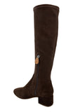 Gentle Souls By Kenneth Cole Boots with Side Zip Chocolate Suede Brown 7.5M