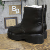 Wild Fable Honor Ankle Platform Combat Boots 94642923 Black 10M