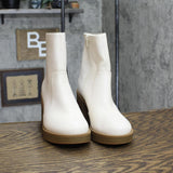 Universal Thread Jenna Platform Boots with Memory Foam Insole Off White 7.5M