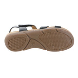 Easy Spirit Womens Minny Flat Strap Sandal SEMINNY Black 8W