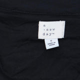 A New Day Women's Short Sleeve Eyelet Dress 78793759 Black S