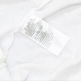 AnyBody Women's Baby Terry Hooded Sharkbite Tunic Top A354753 White 2X