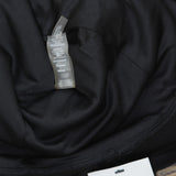 Karl Lagerfeld Embellished Buttons Sleeveless Collared A-Line Dress Black 6