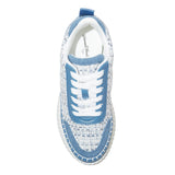 Universal Thread Persephone Sneakers with Memory Foam Insole Blue Denim 6.5M