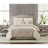 5th Avenue Lux Noelle 7-Piece Comforter Set CS3211GDK7-1300 Gold Yellow King