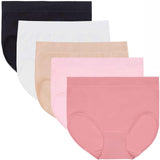 Carole Hochman Womens 5-Pack Seamless Brief 1374600