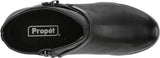 Propet Women's Leather Ankle Boots WFX175L Black 8W