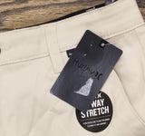 Hurley Big Boys Richmond Stretch Chino Pants 988256E Rattan Brown 14
