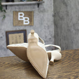 A New Day Womens Milan Slingback Lace Slip On Kitten Heels Cream Off White 7M