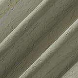 No. 918 Erica Crushed Sheer Voile Grommet Curtain Panel Green 51x72