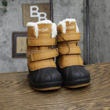 Cat & Jack Toddler Boys Denver Winter Boots 88236548 Cognac Brown 11T