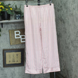 Flora by Flora Nikrooz Nicola Stripe Charm Notch Pajama Set Pink Stripe XL