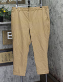 Torrid Elastic Waist Stretch Dress Pants with Pockets Khaki Brown 20R