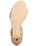 Style & Co. Womens Paycee Two-Piece Dress Heel Sandals Soft Nude Brown 9.5M