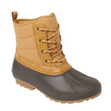 Universal Thread Tiffani Lace-Up Duck Boots 94642673 Brown Multi 7M