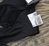 Bar III Womens Resort Solids Keyhole Bikini Top Crossover MBRS24101 Black L