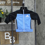 Adidas Infant Baby Track Suit Jacket 16703c8b75a7fd Blue Multi 12M