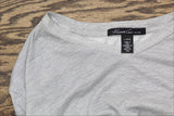 Kenneth Cole Mens Cotton V Neck T-Shirt Tee 166a69184e0dd9 Gray L