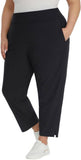 Kirkland Signature  Women's Side Ribbed Lightweight Ankle Pants 7772005