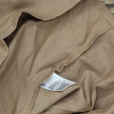 State Of Day 2-Pc. Sleeveless Pajama Set Linen Blend Natural Umber Brown M