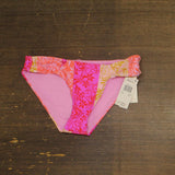 Raisins Juniors Sunday Ruched-Side Bikini Bottoms P711136 Pink Multi S