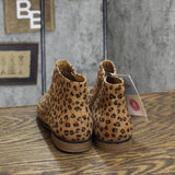 Cat & Jack Girls Opal Leopard Print Zipper Booties 87831726