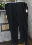 Woolrich X TGT & Tall Mid-Rise Straight Fit Cargo Twill Jeans Pants Black 54x36