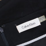 Calvin Klein Womens Knee Length Dress Pencil Skirt CSE1705O Dark Navy Blue 6