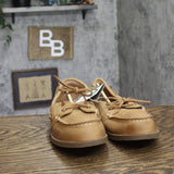 Goodfellow & Co Mens Bennett Genuine Leather Loafers 92541896 Cognac Brown 9.5
