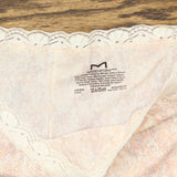 Maidenform Classic Microfiber Boyshorts w/Lace Gentle Peach / Ivory Off White M