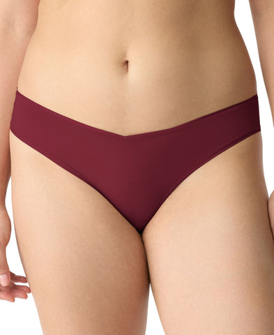Gap Body Womens Super Stretch Bikini Panties GPW01382 Cabernet Red M